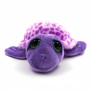 Plush purple sea turtle