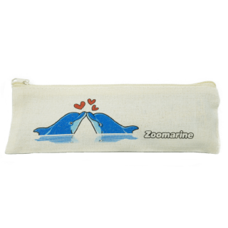 Kissing Dolphins linen Case
