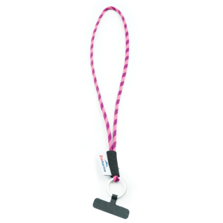 Pink Zoomarine Tubular Lanyard
